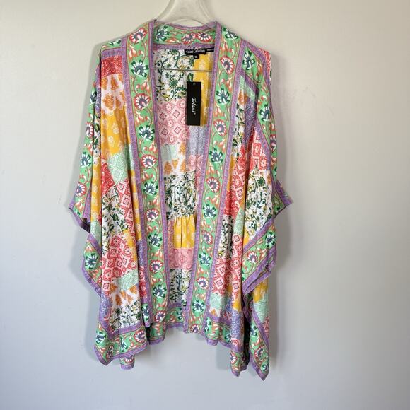 Tolani Sweaters - ANTHROPOLOGIE Tolani Collection Raelyn Kimono Draped Cardigan Top Size XL NEW
